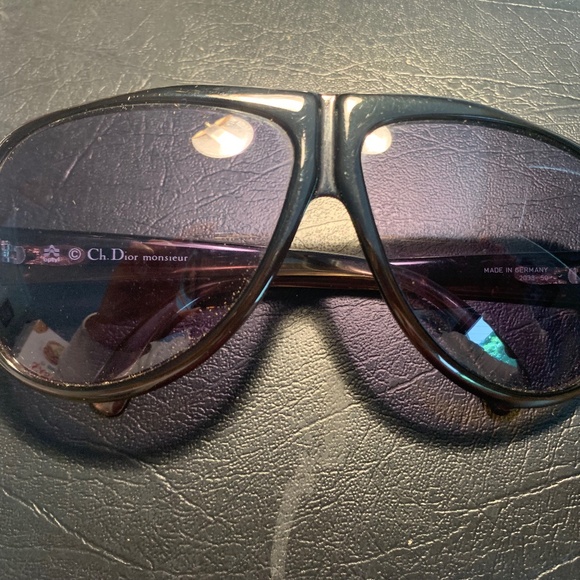 Vintage '70s Men's Dior oversize Sunglasses - Picture 3 of 12
